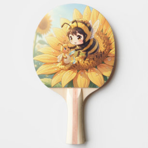 Goldene Hummel im Blütentanz.7 Tischtennis Schläger
