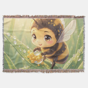 Goldene Hummel im Blütentanz.8 Decke