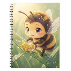 Goldene Hummel im Blütentanz.8 Notizblock