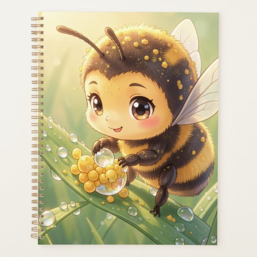 Goldene Hummel im Blütentanz.8 Planer (Vorderseite)