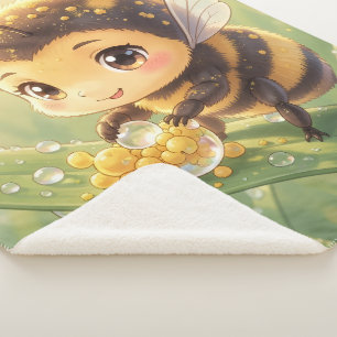 Goldene Hummel im Blütentanz.8 Sherpadecke