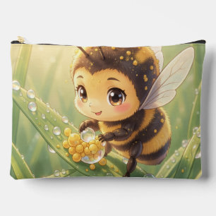 Goldene Hummel im Blütentanz.8 Zubehörtasche