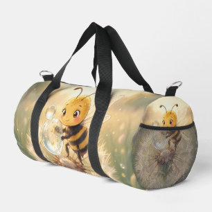 Goldene Hummel im Blütentanz.9 Duffle Bag
