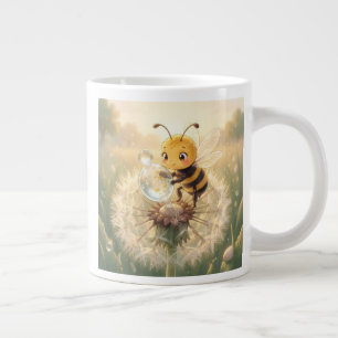 Goldene Hummel im Blütentanz.9 Jumbo-Tasse