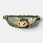 Goldene Hummel im Blütentanz Bauchtasche (Ablage )