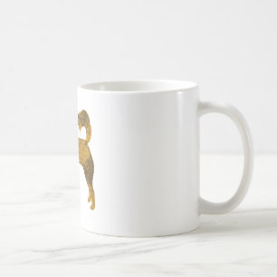 Goldene Hunde Tasse Chinesisch Neues Jahr