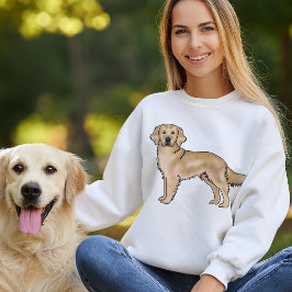 Goldene Hundelocke Sweatshirt