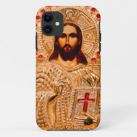 Goldene Ikone Jesu Christi