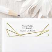 Goldene Imitate belohnen Moderne geometrische Glam (Insitu)