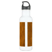 Goldene Imitate im Hintergrund Trinkflasche (Rückseite)