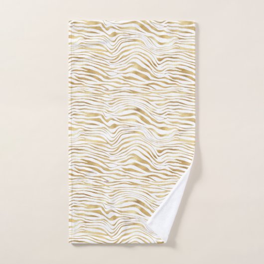 Goldene Imitate Tierwerbung Badhandtuch Set (Handtuch)