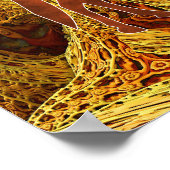 Goldene Indianer Poster (Ecke)