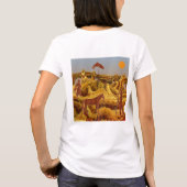 Goldene Indianer T-Shirt (Rückseite)