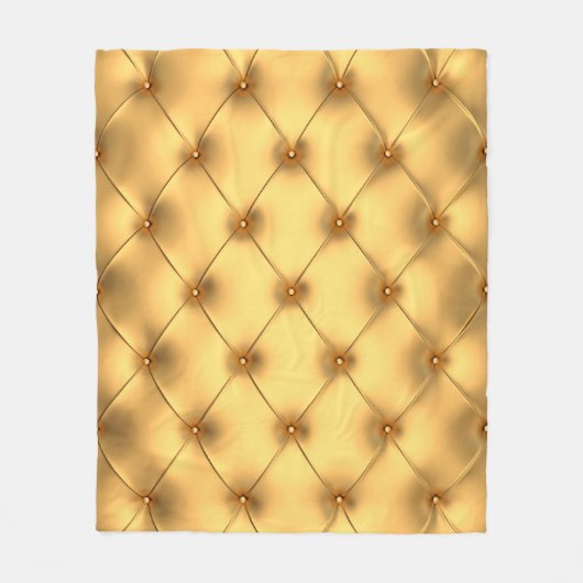 Goldene Innendekoration des Glamours Fleecedecke (Vorderseite)
