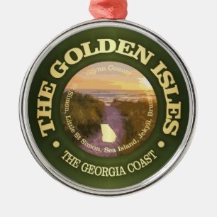 Goldene Inseln (C) Ornament Aus Metall