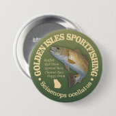Goldene Inseln (Rotbarsch) Button (Vorne & Hinten)