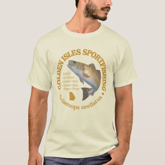 Goldene Inseln (Rotbarsch) T-Shirt (Vorderseite)