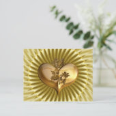 Goldene Jahre Postkarte (Stehend Vorderseite)