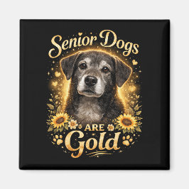 Goldene Jahre, treue Herzen Magnet