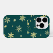 Goldene Jahreszeit iPhone Hülle (Rückseite (Horizontal))