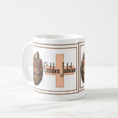 Goldene Jubiläum-Geschenke für Nonnen Kaffeetasse (Vorderseite Links)