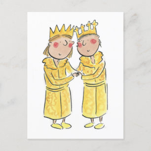 Goldene Jubiläum Postkarte