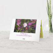 Goldene Jubiläumskarte Karte (Rückseite)