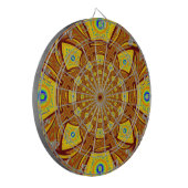 Goldene Kaleidoskop Kunst, Dichtung Dartscheibe (Vorderseite Links)
