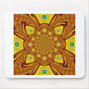 Goldene Kaleidoskop Kunst, Dichtung Mousepad