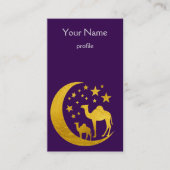 goldene Kamele Visitenkarte (Vorderseite)