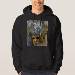 Goldene Karnevals-Maske - Venedig, Italien Hoodie