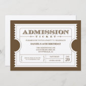 Goldene Karten-Einladungen auf Goldschein-Papier Einladung (Vorne/Hinten)