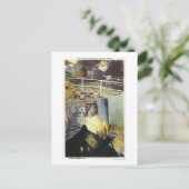 Goldene Kaskade und Aussicht auf die natürliche Br Postkarte (Stehend Vorderseite)