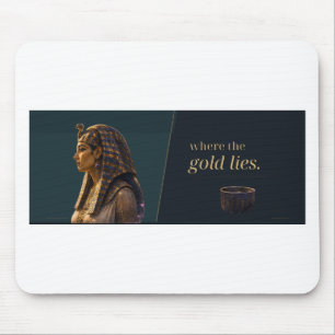 Goldene Katakomben Ägyptisches Porträt Literarisch Mousepad