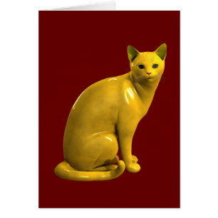 Goldene Katze