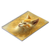 Goldene Katze Notizblock (Linke Seite)