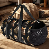 Goldene Katzen Duffle Bag
