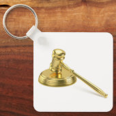 Goldene Kavel Schlüsselanhänger (Vorderseite)