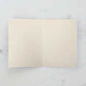 goldene keltische Crossgrüßkarte Karte (Innenseite)