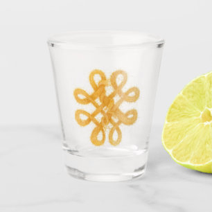 GOLDENE KELTISCHE KNOTENSCHÜTTGLAS is not a correc Schnapsglas