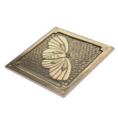 Goldene Keramik Handwerkerin Moth Fliese (Seite)
