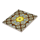 Goldene Keramikfliese (Seite)