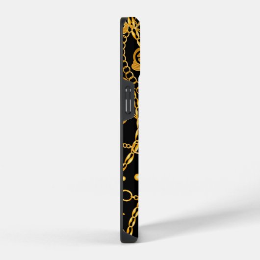Goldene Kette iPhone Hülle (Rechte Seite)