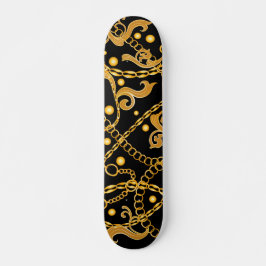 Goldene Ketten Skateboard
