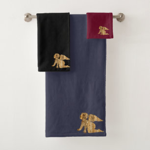 Goldene Kindergel (Mischung) Badhandtuch Set