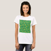 Goldene Kleeblätter T-Shirt (Vorne ganz)