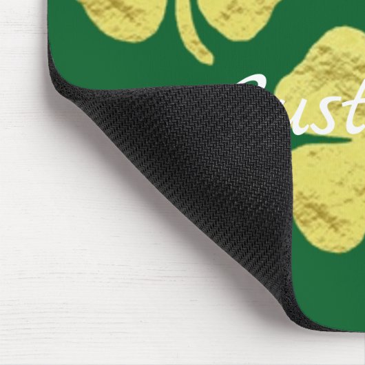 Goldene Kleeblätter Thunder_Cove Mousepad (Ecke)