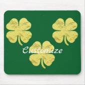 Goldene Kleeblätter Thunder_Cove Mousepad (Vorne)