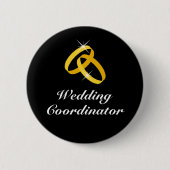 Goldene Knöpfe pinback Ringe des Button (Vorderseite)