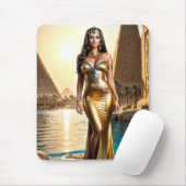 Goldene Königin des Nils Mousepad (Mit Mouse)